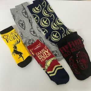 Lot of Game of Thrones Socks